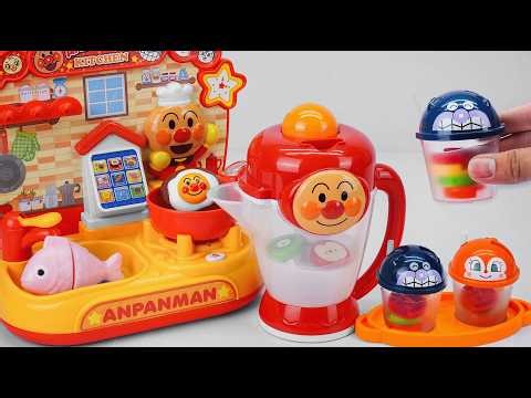 [🐰toy asmr🐰] Anpanman Kitchen toys ASMR Japanese Cooking Play set Satisfying with Unboxing 😊 호빵맨 장난감