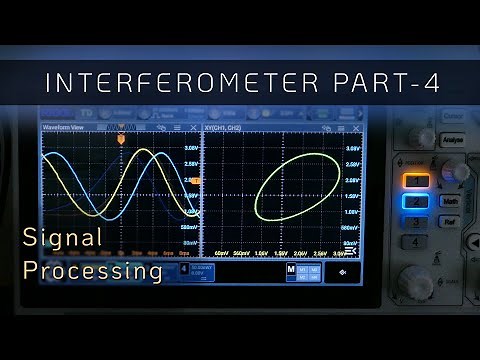 Laser Interferometer - Part 4: Processing Photodiode Signals for Precision Measurements !
