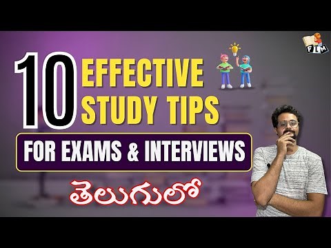 10 Effective Study Tips | How to Study in Less Time | Successful Study Habits for Students | FLM