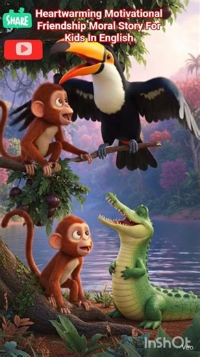 Crazy Monkey Adventure 😂 | Fun Jungle Story! #cartoon #trending #viral #bandar #shorts #ytshorts #ai
