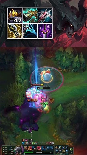 100% CRIT AATROX IS ACTUALLY BROKEN 💀#shorts