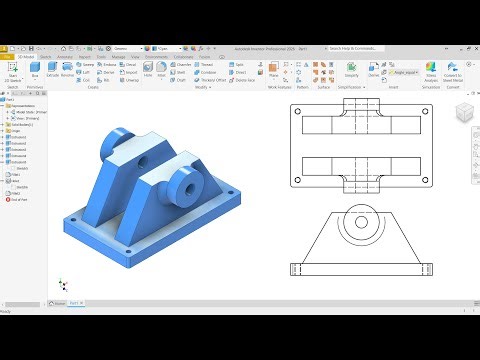 Autodesk Inventor Basics | Make Complex Geometries as Beginner