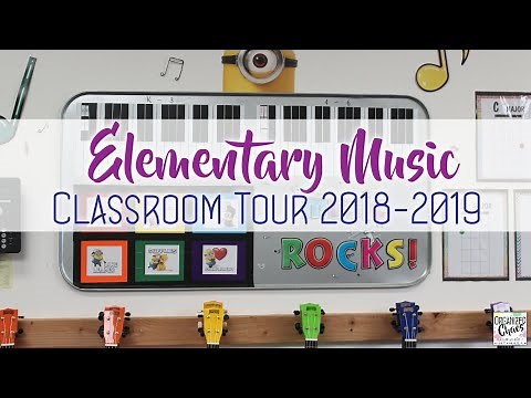 Elementary Music Classroom Tour 2018-2019