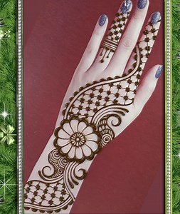 749K views · 17K reactions | Simple easy back side mehndi design - henna designs easy and beautiful step by step | Mehndi Planet | Facebook