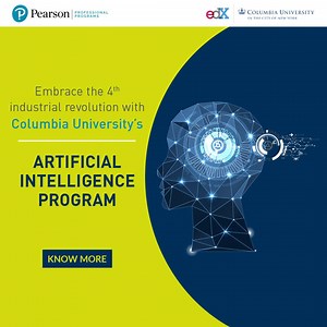 2K views · 48 reactions | Join Columbia University’s Artificial Intelligence Program. The unique combination of practical and theoretical knowledge will help expand your understanding of AI and Machine Learning & be future skills ready. Enroll here: https://bit.ly/2H5Olct | Pearson Professional Programs | Facebook