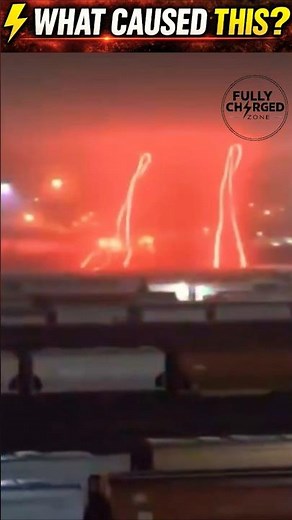 This Isn't Lightning... ⚡ It's a Rare Electrical Arc
