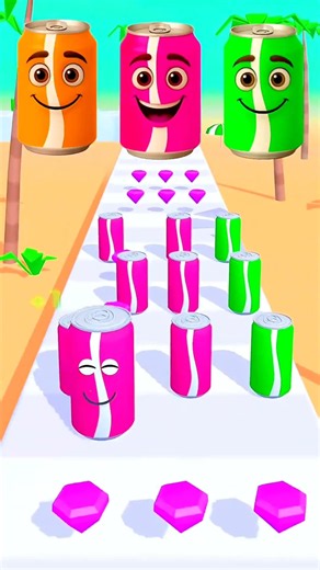 😱 This game is harder than it looks! Can you beat Bottle Runner? 🔥 #shorts