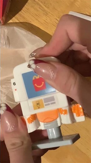 Changeables robot Happy meal toy from McDonald’s. #mcdonaldshappymealtoys