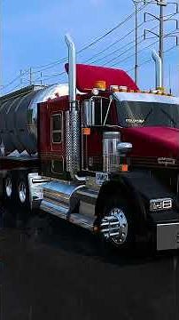 LLUVIA EXTREMA REALISTA EN AMERICAN TRUCK SIMULATOR #colombiarealmap #ats #chan