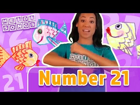Number 21 Song | Music for Math | Learning Songs for Kids | Kindergarten & First Grade Homeschool