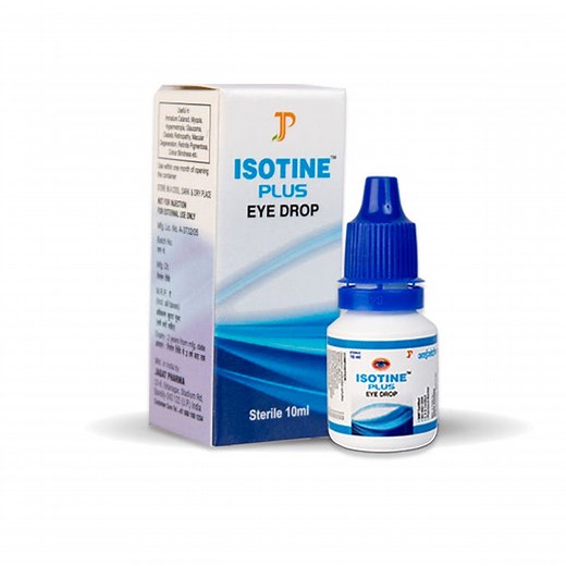 Isotine Plus Eye Drops: Ayurvedic Eye Drops For Blurry Vision