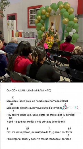 San Judas Tadeo Eres – Letra y Acordes para Novenario
