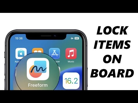How To Lock Items In Freeform Board