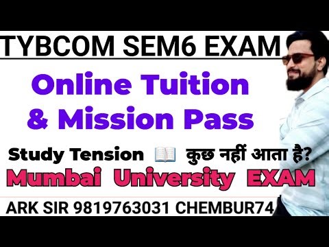 Tybcom sem6|Mission Pass | Most Imp Questions ❤️|Mumbai University 2026|Exam Timetable |Ark sir |