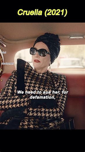 Cruella (2021) | Cruella Walks the Runway in a Dress Made of Garbage
