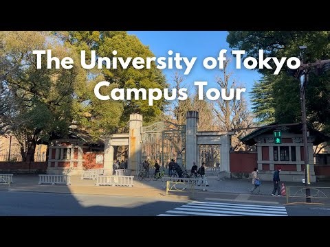 The University of Tokyo Campus Tour 🏫🇯🇵 | Tokyo University