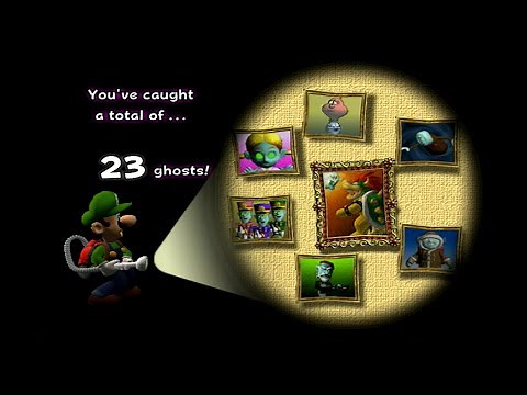 All Portrait Ghosts and Boss Battles with Gold Portraits: Luigi's Mansion