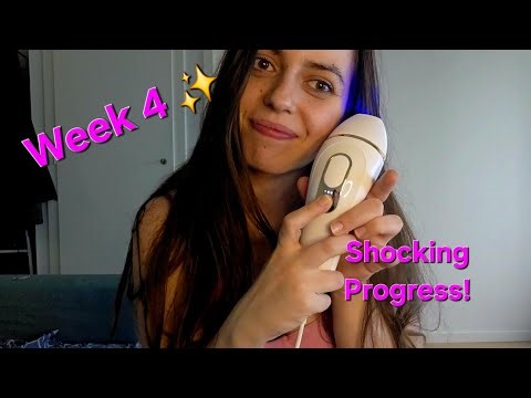 ✨ IPL Home Hair Removal (Week 4) Braun IPL Silk Expert Pro 5 - Incredible Results!