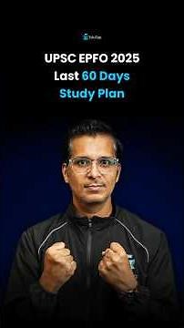 UPSC EPFO Preparation 2025 | How to Prepare for UPSC EPFO APFC EO AO | UPSC EPFO Preparation Tips