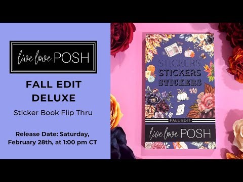 FALL EDIT DELUXE STICKER BOOK