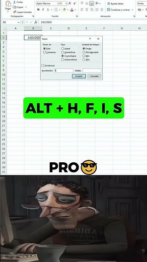 📅⚡ Completa TODAS las fechas del AÑO en Excel — muy fácil y automático
