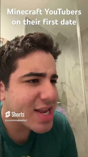 Minecraft YouTubers on their first dates #meme #funny #dream #darkhumour