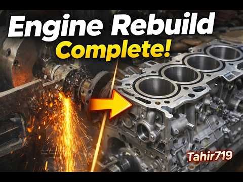 StepEngine Head Overhaul & Block Repair | Satisfying Machining Work