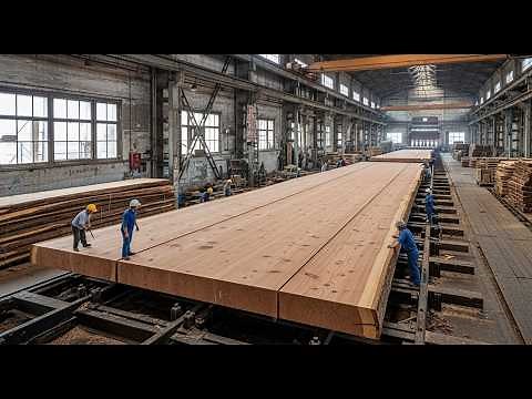 Inside the World’s Most Oldest Sawmills - How Massive Is the Power of the Sawmill Titans?