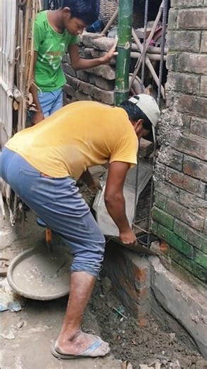 Little Helper Big Job! 👦🏻🧱 Father and Son Building Together
