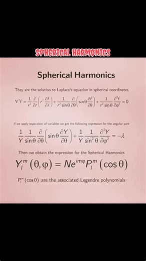 Mathematics Hub on Instagram: "Spherical harmonics #viralreels #viral #maths #solve"