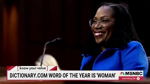 "The word 'Woman' was inseparable from the story of 2022 -- and we see that in the numbers." Forbes Women editor Maggie McGrath joined Mika Brzezinski on "Morning Joe" to discuss Dictionary.com declaring "Woman" the Word of the Year. | Forbes
