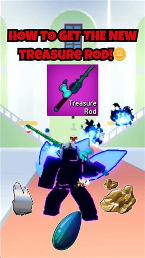 SECRET TREASURE ROD UNLOCKED in Blox Fruits! 🎣🔥(How to Craft + Requirements) Blox Fruits Update 27