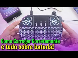 How to Charge Mini Wireless Keyboard and all about battery