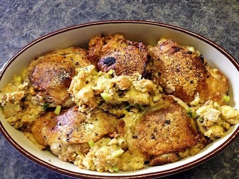 Stuffed Chicken Thighs