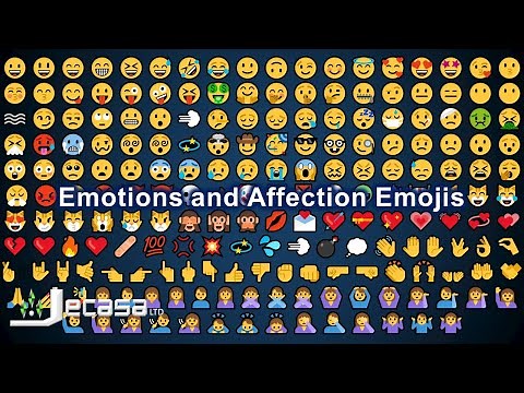 Emoji Meanings Part 56 - All Hand Signs, Gestures, Facial Expressions, Emotions and Affection Emojis