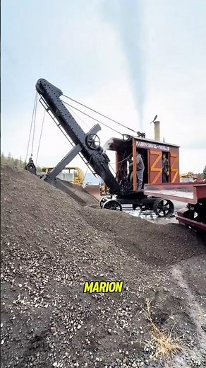The Marion 28 Steam Shovel — the iron giant that dug the path for modern excavators.