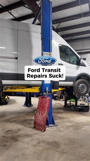 34K views · 463 reactions | This Turbo Job Took Twice as Long! Transit vans are great for space, but terrible to work on. Everything’s jammed so tight you can barely see the turbo, let alone reach it. Sometimes I think Ford designed these just to test our patience. Have you ever worked on a Transit and felt the same pain? #WorkTruck #FordTransit #MechanicLife | Whiteface Ford | Facebook