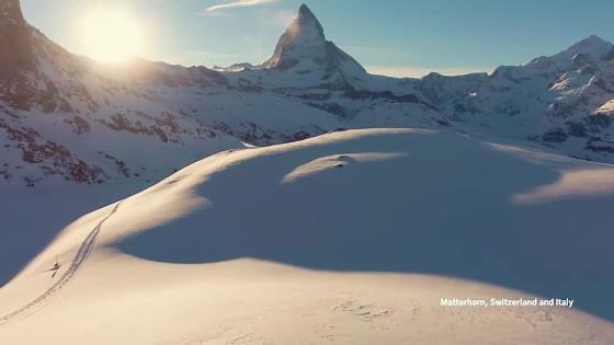 World's 5 most iconic mountain peaks revealed by drone