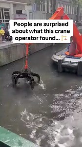 1M views · 6.9K reactions | People are suprised about what he found ️‍ #crane #amsterdam #fy #fyp unique.planet | unique.planet | Facebook