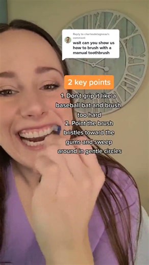 How to use a manual toothbrush properly (an algorthm experiment)