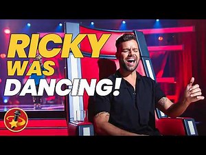 Blind Auditions that made RICKY MARTIN Get Up and DANCE!🕺🏽