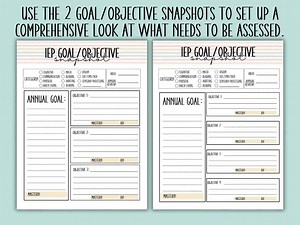 IEP Goal Tracking Binder, Editable Iep Goal Tracking Templates, Printable Data Tracker Binder, Data Tracking , Special Education Resource - Etsy