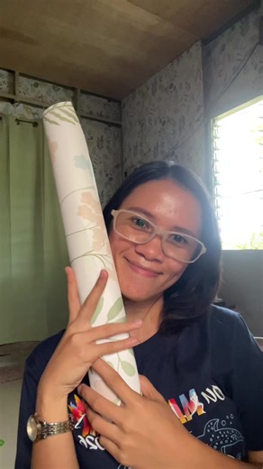 Day 1 of sharing my tiktok finds here! I hope you find them useful too. 🤗 Sticker wallpaper that will elevate your room into an aesthetic one. Super easy to install. Sticker style, so you dont need someone to set it up with you. Good for boarding house, bedroom, sala, cabinet styling. Aesthetic designs for an affordable price!