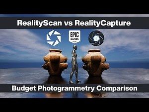 Epic RealityScan vs RealityCapture Tutorial & Iphone Photogrammetry 3D scan comparison / UE5