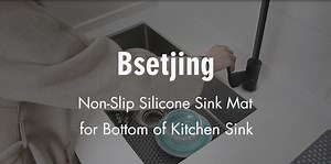 Watch sink mats for bottom of kitchen sink on Amazon Live
