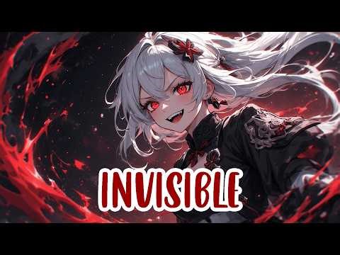 Nightcore – Invisible ⚡ (Lyrics) (Rock Version)