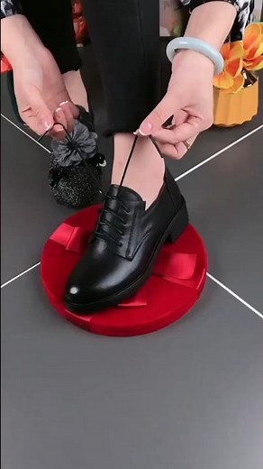 Good-Quality Black Leather Lace-Up Oxford Shoes #oxfordshoes #leather #shortsfeed