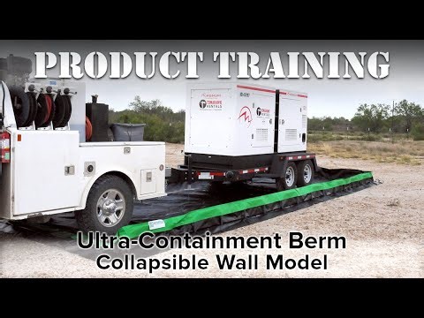 UltraTech Product Training - Ultra-Containment Berm, Collapsible Wall Model