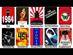Every BANNED Book Explained in 13 Minutes✔️