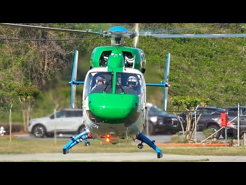 BK117 B-1 Test Flight: Hovering, Power Checks & More Helicopter Action